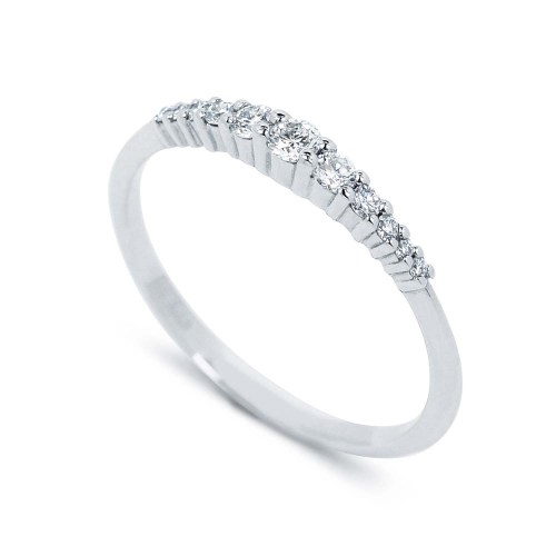 Gyémánt gyűrű - 11 kő - Arabelle