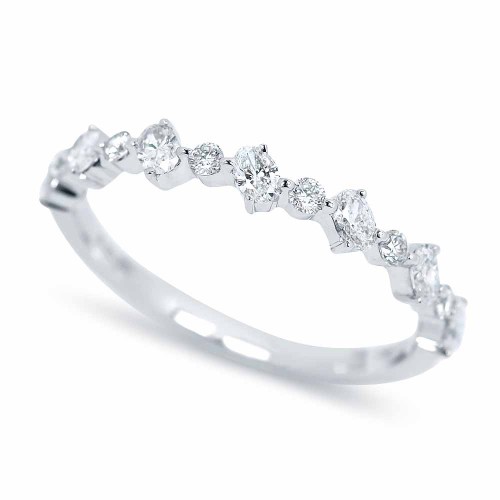 Ovális gyémánt gyűrű - Amour