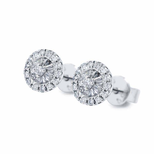 Gyémánt fülbevaló - Ava - 0,26ct
