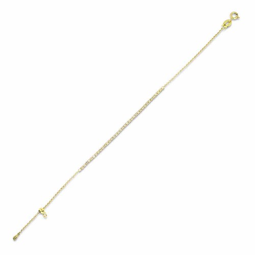 Gyémánt soros karlánc - arany