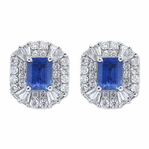 Zafír fülbevaló - Darya