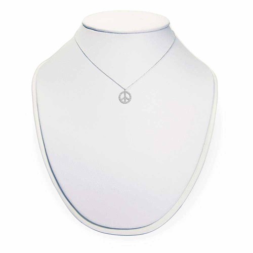 Peace medál láncon