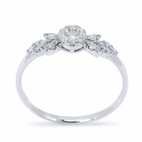 Eveline gyémánt eljegyzési gyűrű