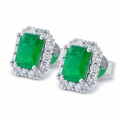 Smaragd fülbevaló - Doré