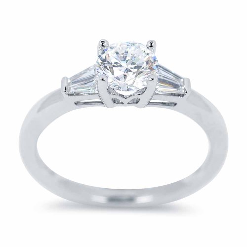 Gyémánt eljegyzési gyűrű - Trilogy - 0,88ct