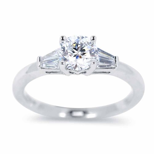 Gyémánt eljegyzési gyűrű - Trilogy - 0,88ct