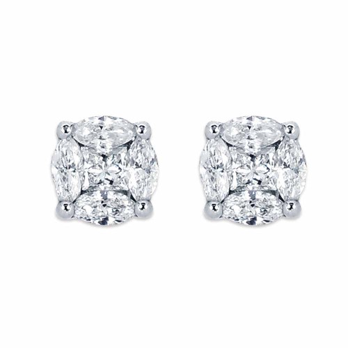 Ivette gyémánt fülbevaló - 0,56ct