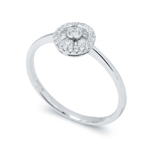 Gyémánt eljegyzési gyűrű - Ava