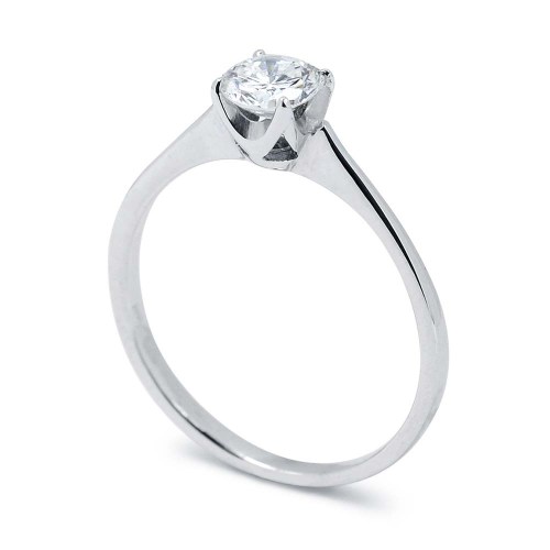 Gyémánt eljegyzési gyűrű - 0,4-0,5 karát