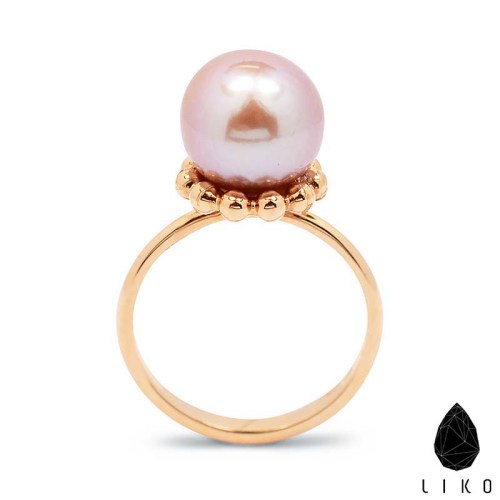 liko gyűrű, liko bubbles, rosegold gyűrű