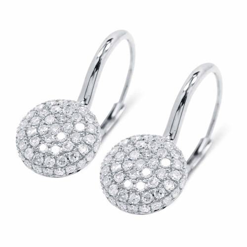 Shine fülbevaló - 0,8 karát - fehérarany