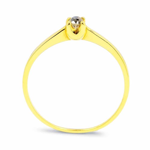 Eljegyzési gyűrű - antik - arany