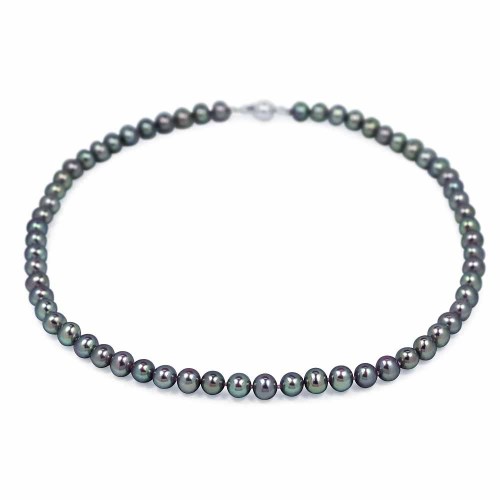 Gyöngysor 6-6,5mm, sötét