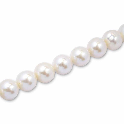 Gyöngy karkötő - 11mm - díszes zár