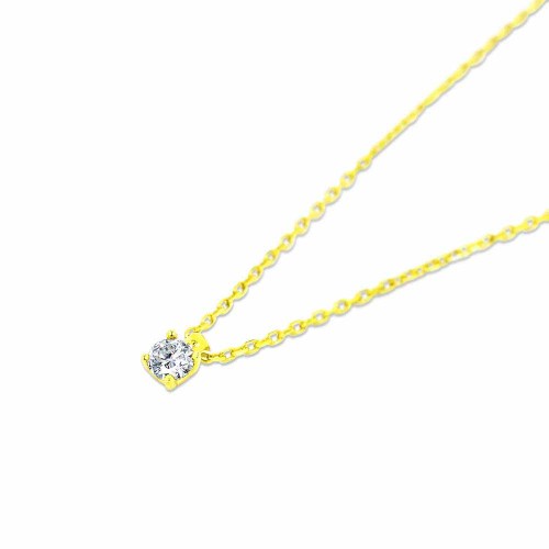Gyémánt nyaklánc, arany - 2,8-3,2mm