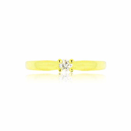 Eljegyzési gyűrű - 2,7-3,0mm - arany