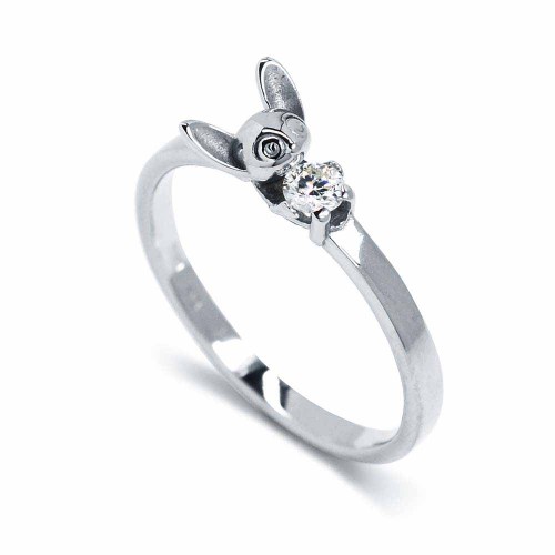 Stitch gyuru gyémánttal